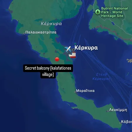 Vakantiehuis Secret Balcony